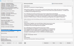 E-Mail Antwortvorlagen als KI Wissen benutzen